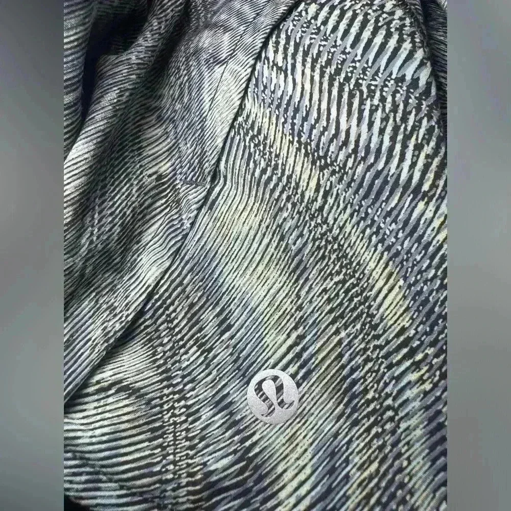 LULULEMON Speed Up MR Short 4” Lined Dimensional Icing Blue Multi 6 Tall